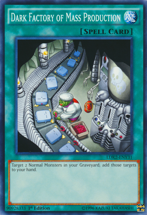 Dark Factory of Mass Production [LDK2-ENY31] Common Yu-Gi-Oh!