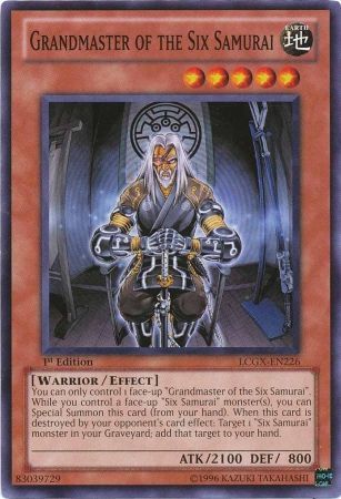 Grandmaster of the Six Samurai [LCGX-EN226] Common Yu-Gi-Oh!