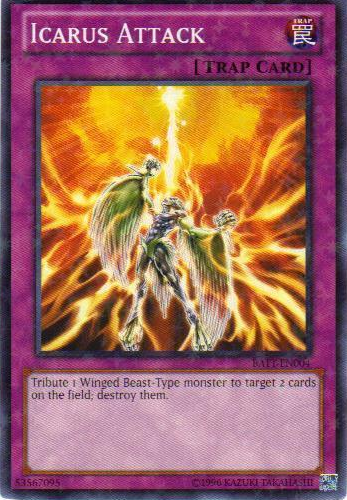Icarus Attack [BATT-EN004] Starfoil Rare Yu-Gi-Oh!