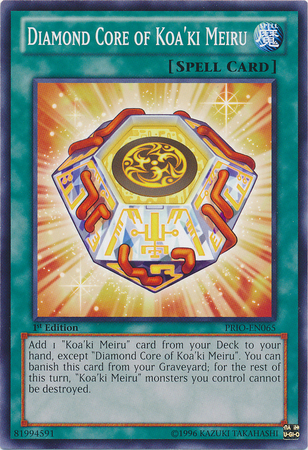 Diamond Core of Koa'ki Meiru [PRIO-EN065] Common Yu-Gi-Oh!