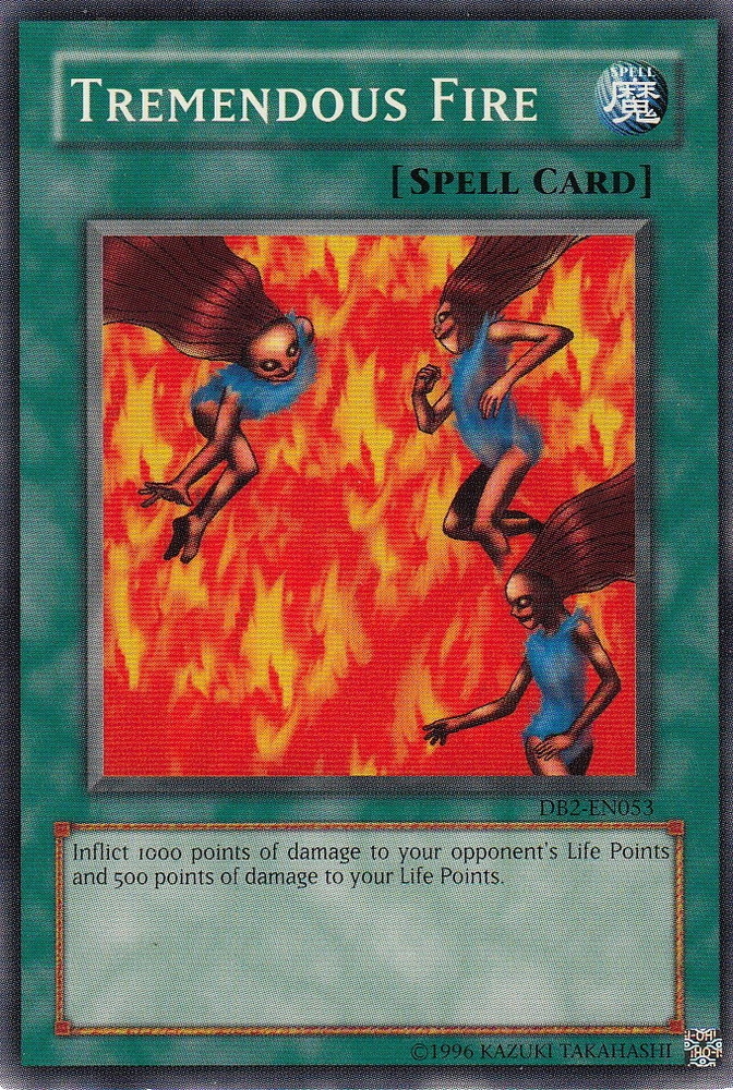 Tremendous Fire [DB2-EN053] Common Yu-Gi-Oh!