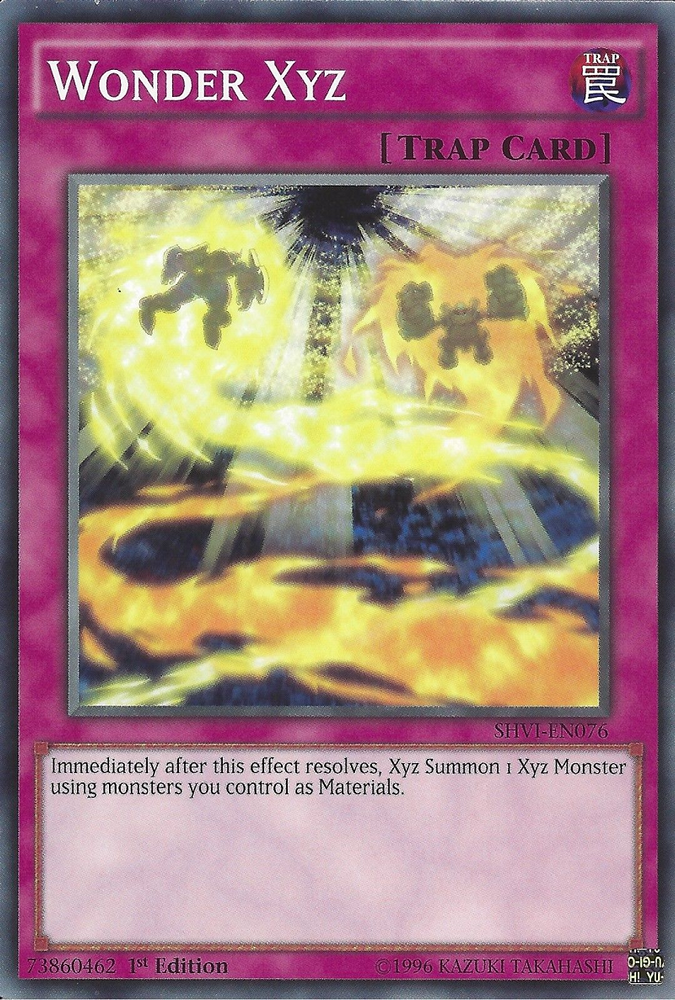 Wonder Xyz [SHVI-EN076] Common Yu-Gi-Oh!