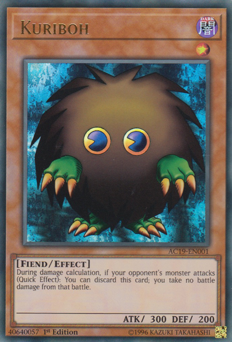Kuriboh [AC19-EN001] Ultra Rare Yu-Gi-Oh!