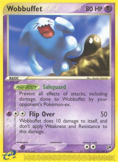 Wobbuffet (26/100) [EX: Sandstorm] Pokémon