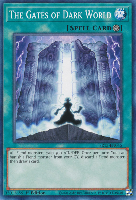 The Gates of Dark World [SR13-EN045] Common Yu-Gi-Oh!