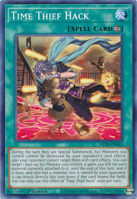 Time Thief Hack [MP20-EN041] Common Yu-Gi-Oh!