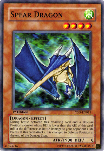 Spear Dragon [YSD-EN015] Common Yu-Gi-Oh!