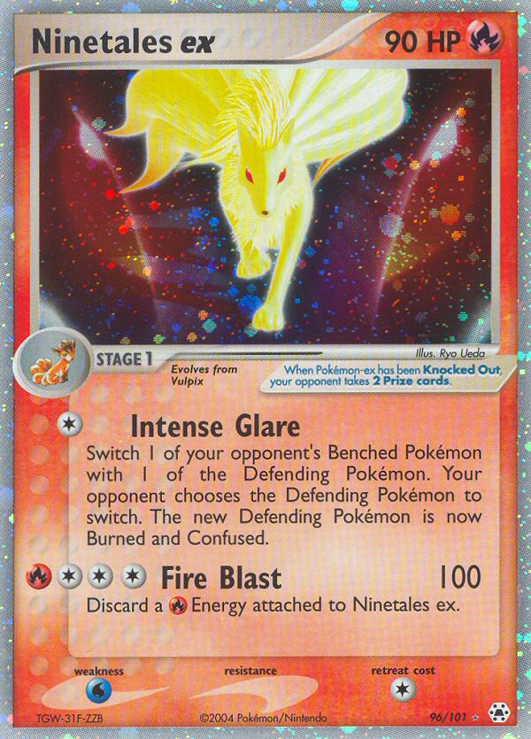 Ninetales ex (96/101) [EX: Hidden Legends] Pokémon