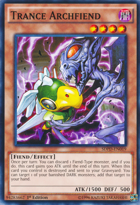 Trance Archfiend [SDPD-EN019] Common Yu-Gi-Oh!