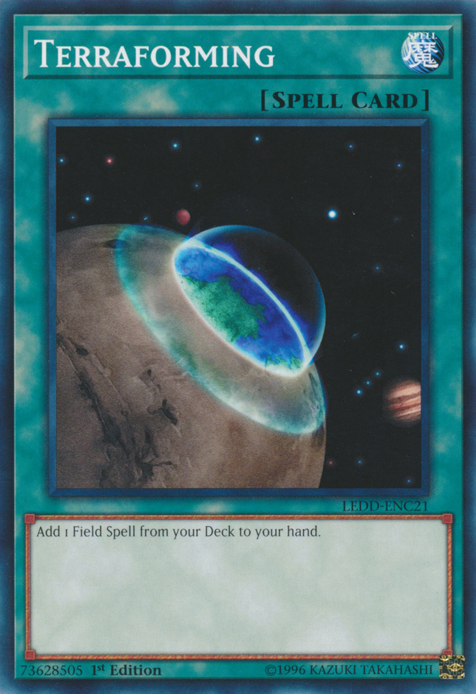 Terraforming [LEDD-ENC21] Common Yu-Gi-Oh!