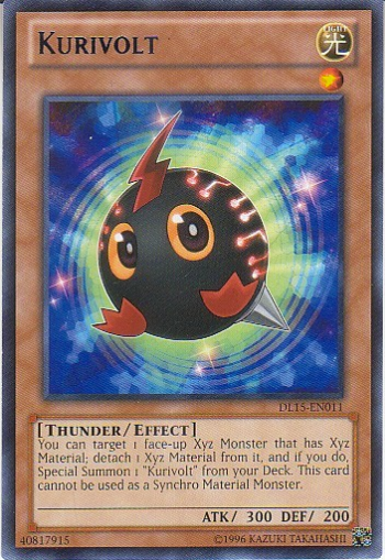 Kurivolt (Blue) [DL15-EN011] Rare Yu-Gi-Oh!