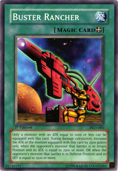 Buster Rancher [PGD-085] Common Yu-Gi-Oh!