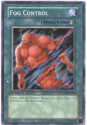 Fog Control [GLAS-EN051] Common Yu-Gi-Oh!