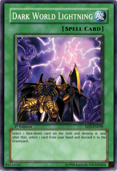 Dark World Lightning [EEN-EN038] Common Yu-Gi-Oh!