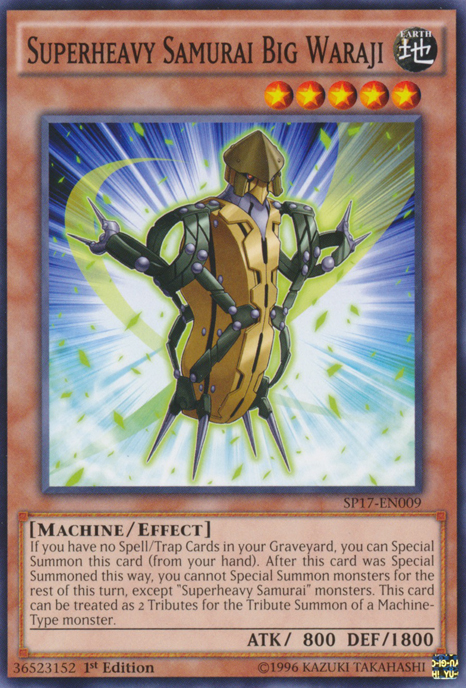 Superheavy Samurai Big Waraji [SP17-EN009] Common Yu-Gi-Oh!