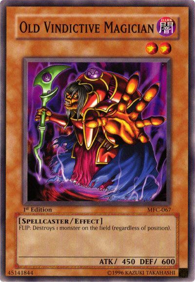 Old Vindictive Magician [MFC-067] Common Yu-Gi-Oh!