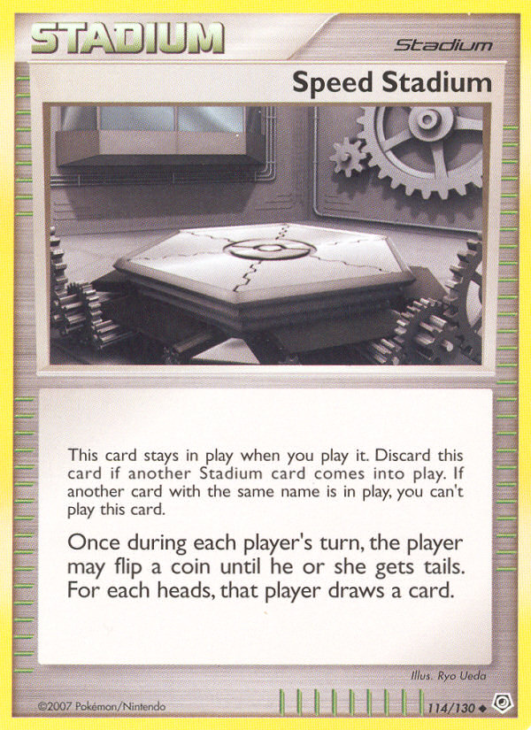 Speed Stadium (114/130) [Diamond & Pearl: Base Set] Pokémon