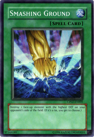 Smashing Ground [CP02-EN005] Super Rare Yu-Gi-Oh!