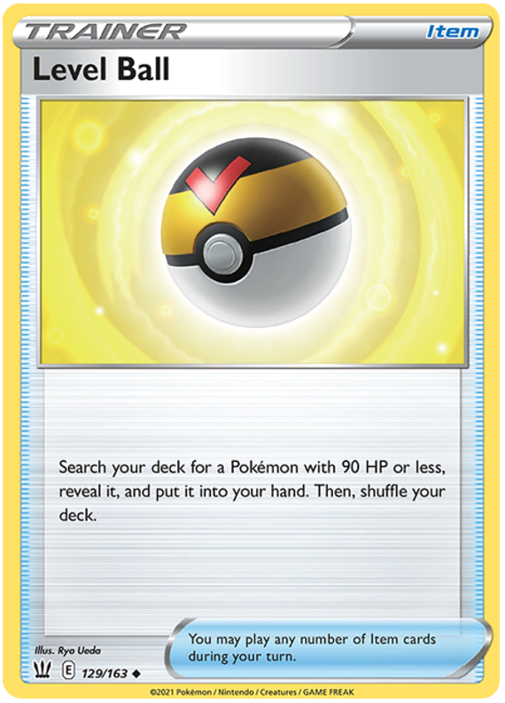 Level Ball (129/163) [Sword & Shield: Battle Styles] Pokémon