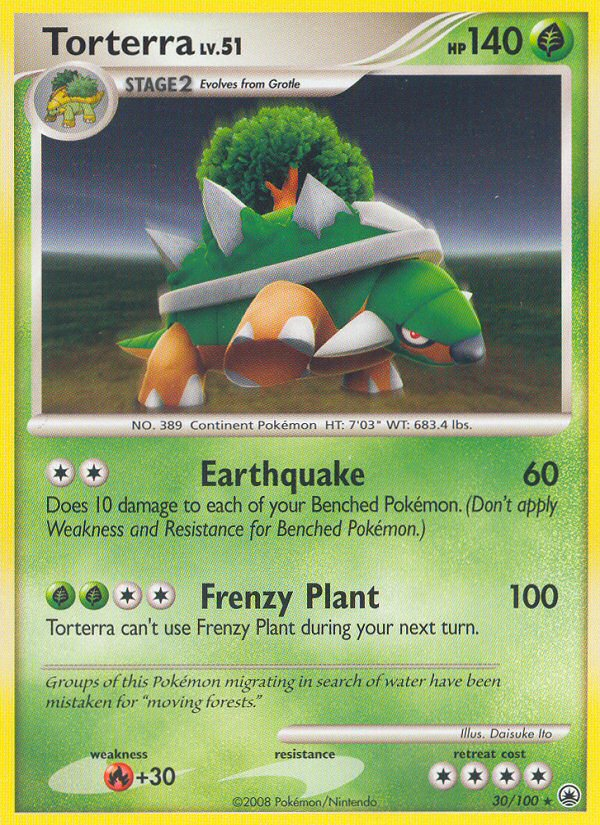 Torterra (30/100) [Diamond & Pearl: Majestic Dawn] Pokémon
