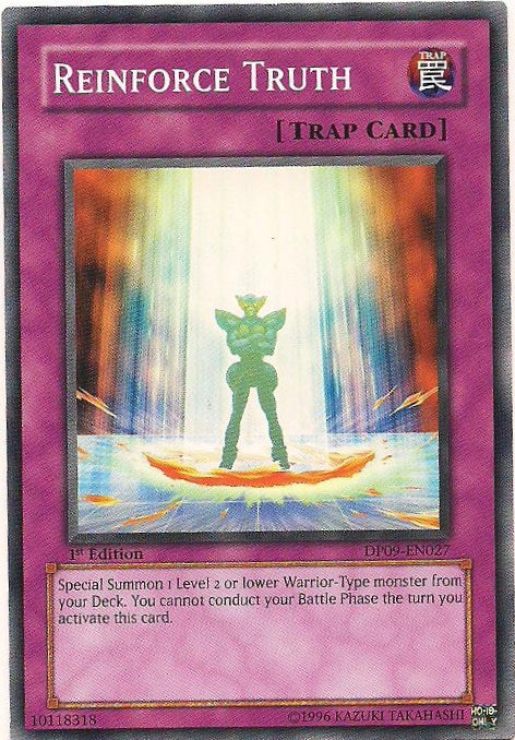 Reinforce Truth [DP09-EN027] Common Yu-Gi-Oh!