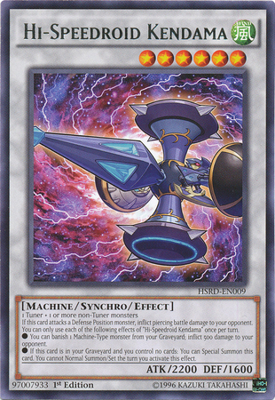 Hi-Speedroid Kendama [HSRD-EN009] Rare Yu-Gi-Oh!