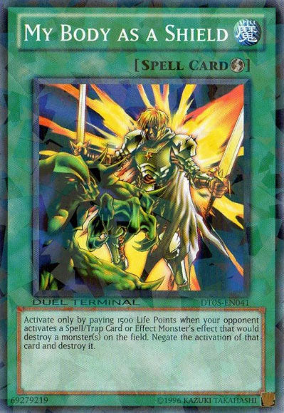 My Body as a Shield [DT05-EN041] Common Yu-Gi-Oh!