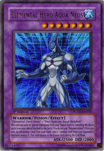 Elemental Hero Aqua Neos [POTD-EN031] Ultra Rare Yu-Gi-Oh!
