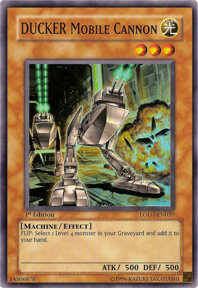 Ducker Mobile Cannon [LODT-EN037] Super Rare Yu-Gi-Oh!