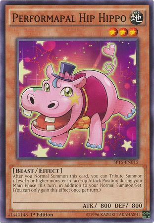 Performapal Hip Hippo [SP15-EN015] Common Yu-Gi-Oh!