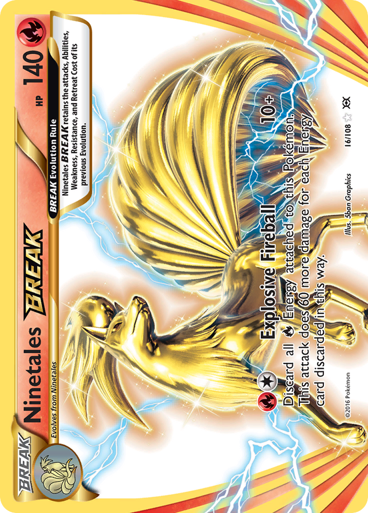 Ninetales BREAK (16/108) [XY: Evolutions] Pokémon