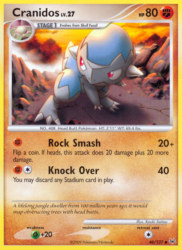 Cranidos (46/127) [Platinum: Base Set] Pokémon