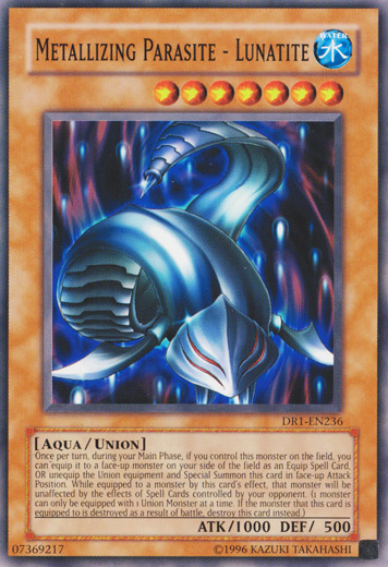 Metallizing Parasite - Lunatite [DR1-EN236] Common Yu-Gi-Oh!