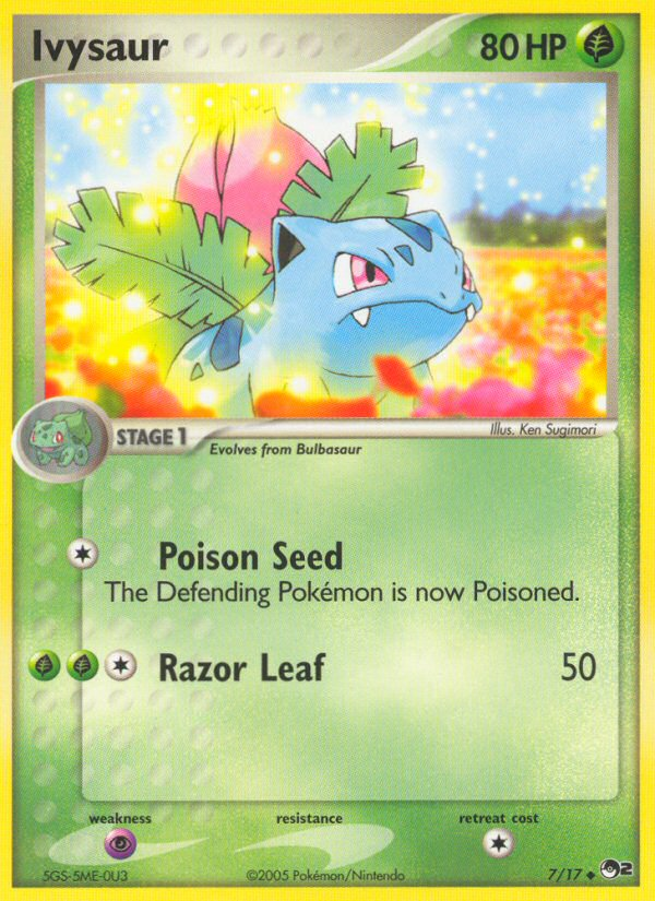 Ivysaur (7/17) [POP Series 2] Pokémon