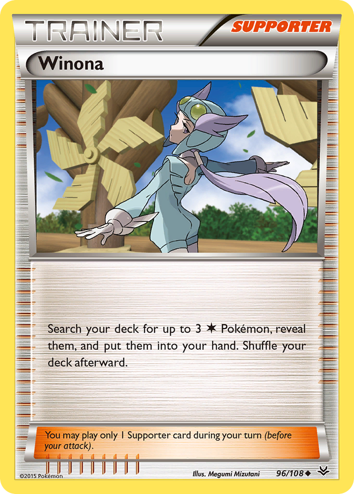 Winona (96/108) [XY: Roaring Skies] Pokémon