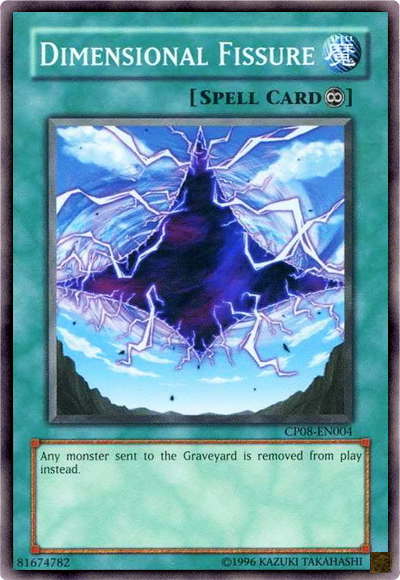 Dimensional Fissure [CP08-EN004] Super Rare Yu-Gi-Oh!