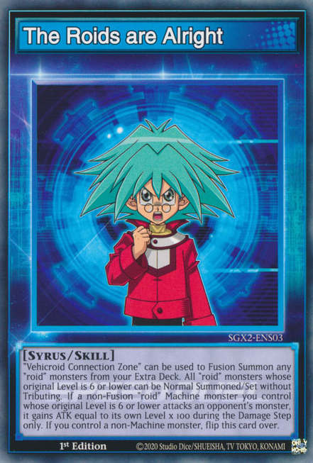 The Roids are Alright [SGX2-ENS03] Common Yu-Gi-Oh!