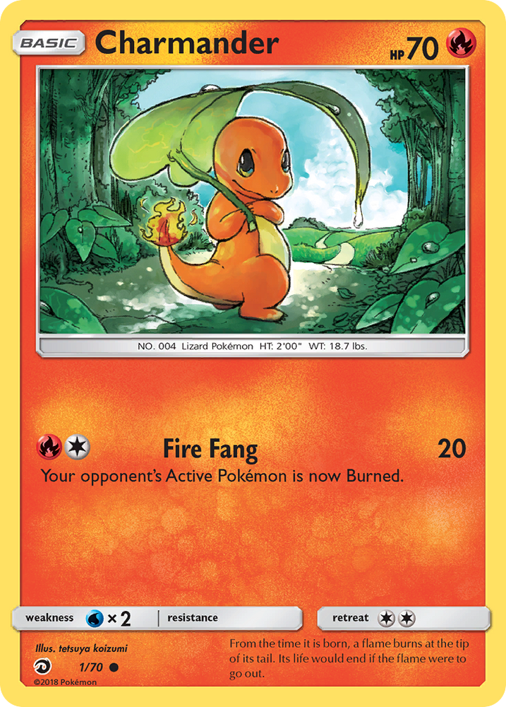 Charmander (1/70) [Sun & Moon: Dragon Majesty] Pokémon