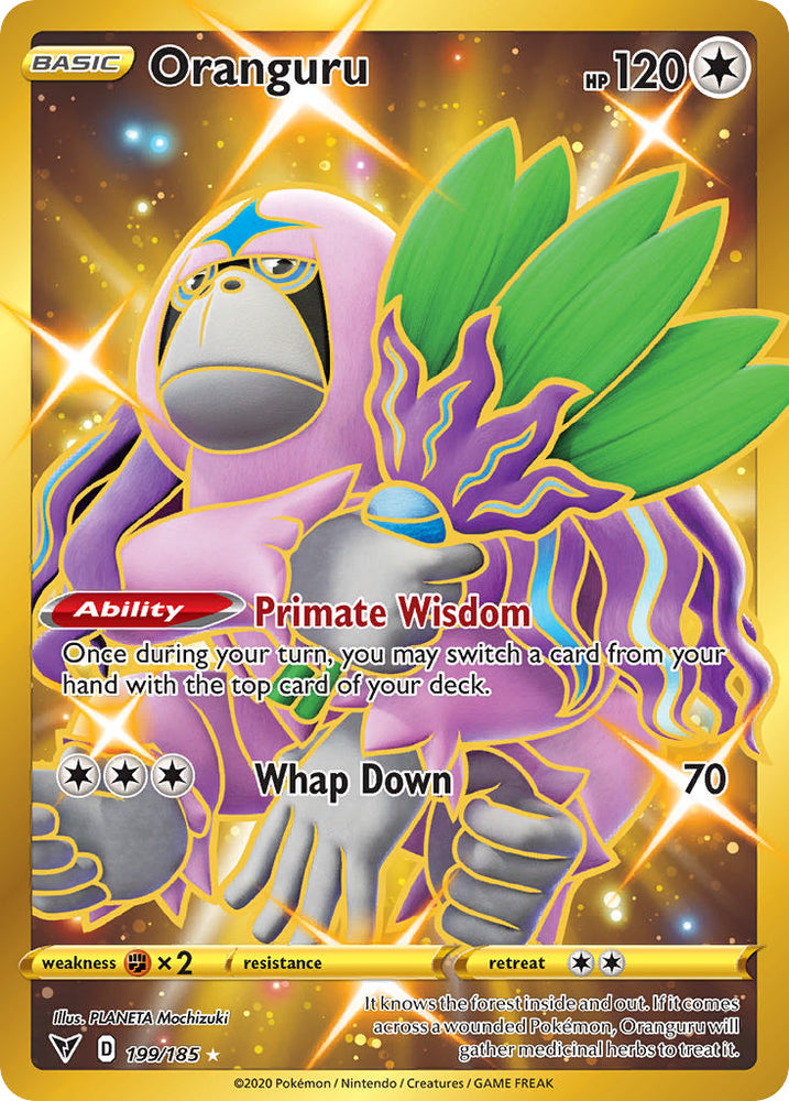 Oranguru (199/185) [Sword & Shield: Vivid Voltage] Pokémon