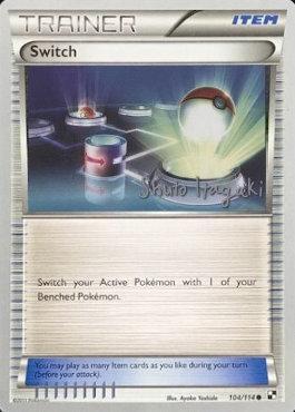 Switch (104/114) (Terraki-Mewtwo - Shuto Itagaki) [World Championships 2012] Pokémon