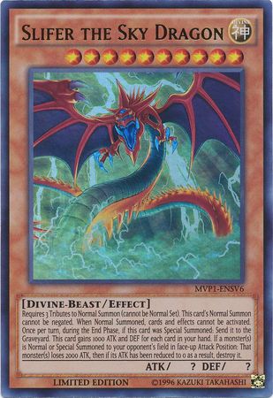 Slifer the Sky Dragon [MVP1-ENSV6] Ultra Rare Yu-Gi-Oh!