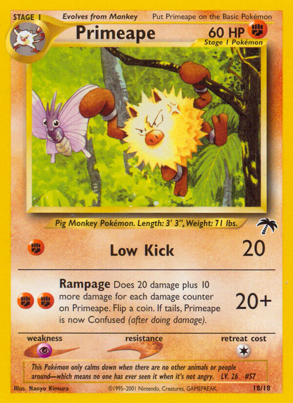 Primeape (18/18) [Southern Islands] Pokémon
