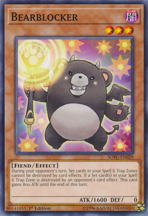 Bearblocker [SOFU-EN029] Common Yu-Gi-Oh!