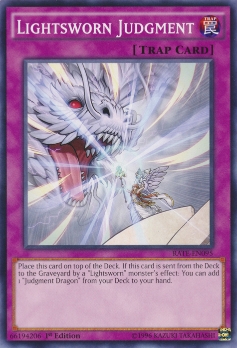 Lightsworn Judgment [RATE-EN095] Common Yu-Gi-Oh!