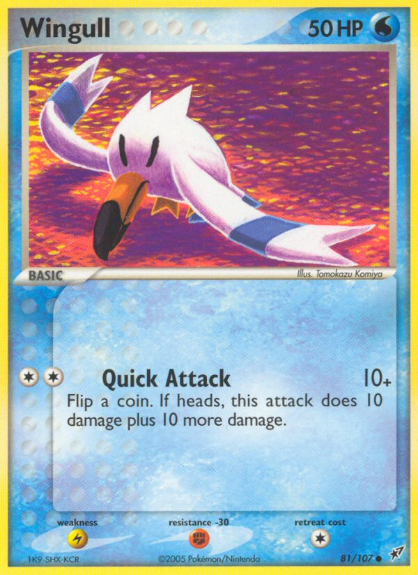 Wingull (81/107) [EX: Deoxys] Pokémon