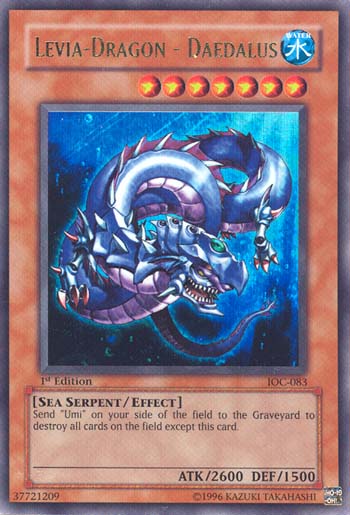 Levia-Dragon - Daedalus [IOC-083] Ultra Rare Yu-Gi-Oh!