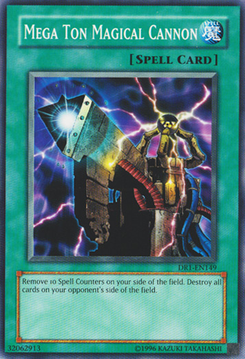 Mega Ton Magical Cannon [DR1-EN149] Common Yu-Gi-Oh!
