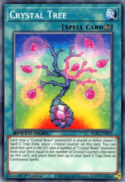 Crystal Tree [SGX1-ENF15] Common Yu-Gi-Oh!