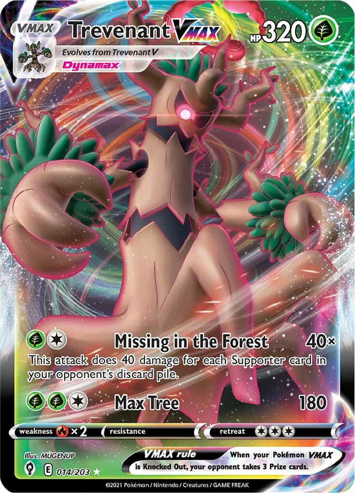 Trevenant VMAX (014/203) [Sword & Shield: Evolving Skies] Pokémon