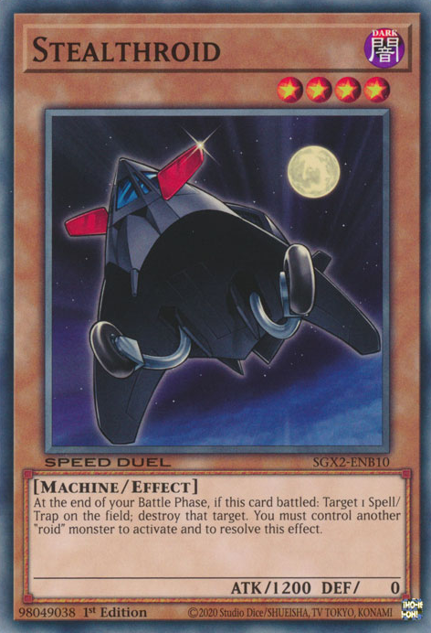 Stealthroid [SGX2-ENB10] Common Yu-Gi-Oh!
